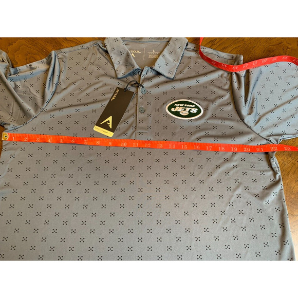 New York Jets Men's Antigua Embroidered Polo Size L - Picture 8 of 11